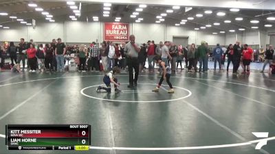 56 lbs Champ. Round 1 - Kitt Messiter, Nova WC vs Liam Horne, SVWC