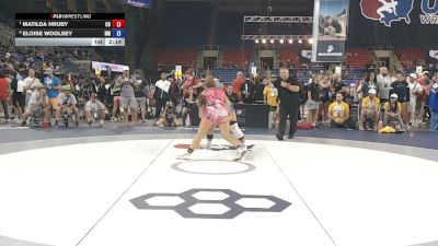 155 lbs Quarters - Matilda Hruby, Colorado vs Eloise Woolsey, New Mexico
