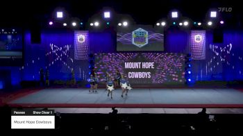Mount Hope Cowboys [2022 Peewee Show Cheer 1] 2022 Pop Warner National Cheer & Dance Championship
