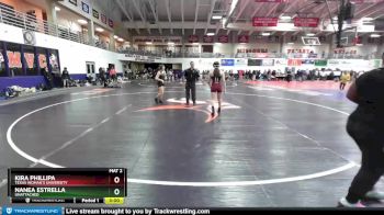 136 lbs Champ. Round 3 - Nanea Estrella, Unattached vs Kira Phillipa, Texas Woman`s University