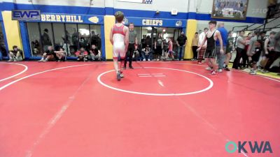 140 lbs Quarterfinal - Destry Blair, Caney Valley Wrestling vs Camden Elrod, Skiatook Youth Wrestling