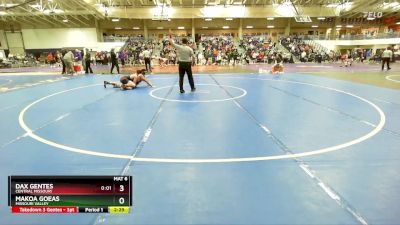 157 lbs Cons. Round 1 - Dax Gentes, Central Missouri vs Makoa Goeas, Missouri Valley