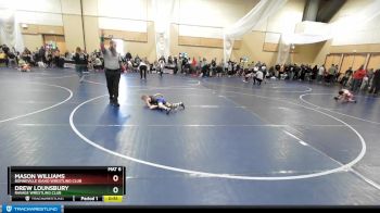 52 lbs 1st Place Match - Mason Williams, Bonneville Idaho Wrestling Club vs Drew Lounsbury, Ravage Wrestling Club