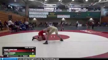 182 lbs Cons. Round 4 - Finn Conner, La Costa Canyon vs RYAN JERECZEK, Great Oak