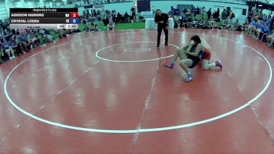 125 lbs Addison Harkins, Missouri vs Crystal Loera, Kansas