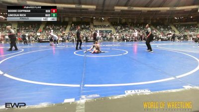 52 lbs Final - Bodee Coffman, Husky Wrestling Club vs Lincoln Rich, Massa's Maniacs