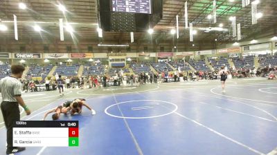 138 lbs Consi Of 8 #1 - Eli Staffa, Basement Brawlers vs Romeo Garcia, Garden City WC