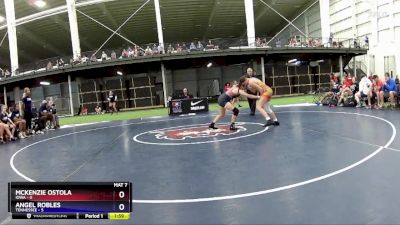 112 lbs Placement Matches (8 Team) - McKenzie Ostola, Iowa vs Angel Robles, Tennessee
