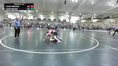 220 lbs Cons. Round 3 - Lucas Kirkland, Maryville Wrestling vs Gavin Brooks, Dandridge Wrestling Club