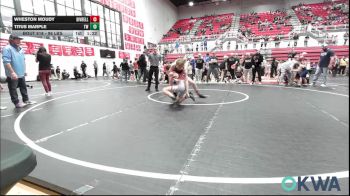 96 lbs Rr Rnd 2 - Wheston Moudy, Division Bell Wrestling vs Titus Marple, Tuttle Wrestling