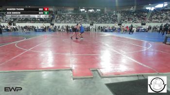 200 lbs Round Of 64 - Hunter Thorn, Broken Arrow vs Ace Gibson, Guthrie