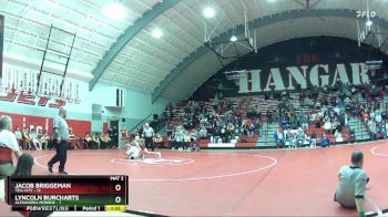 165 lbs Quarters & Wb (16 Team) - Lyncoln Burcharts, Alexandria Monroe vs Jacob Briggeman, Tell City