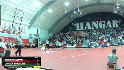 165 lbs Quarters & Wb (16 Team) - Lyncoln Burcharts, Alexandria Monroe vs Jacob Briggeman, Tell City