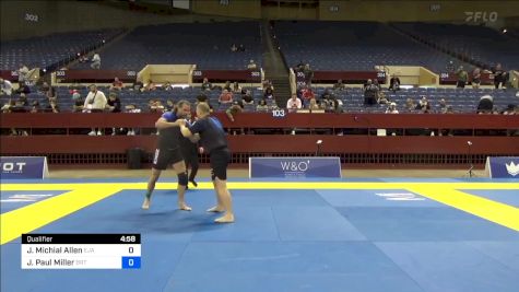 Jeffrey Michial Allen vs James Paul Miller 2024 Pan IBJJF Jiu-Jitsu No-Gi Championship