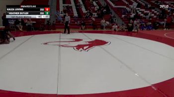 165 lbs 1st Place Match - Heather Butler, Shades Valley vs Kalea Loving, Sparkman