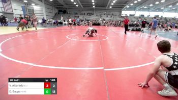 120 lbs Rr Rnd 1 - Victor Alvarado, Illinois Cornstars Yellow vs Dylan Gappa, Pursuit Wrestling Academy - Black