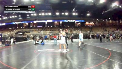 285 lbs Champ. Round 3 - Gabriel Ortiz, Southwest Miami vs Joseph Schulze, Camden County