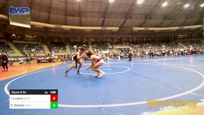 115 lbs Round Of 64 - Isaac Lucero, Big Game Wrestling Club vs Sonny Solano, Duran Elite