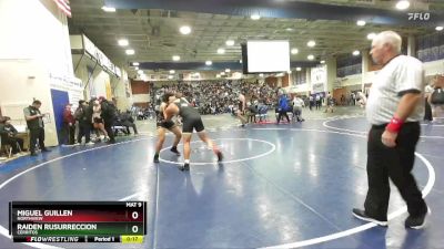 215 lbs Cons. Round 1 - Raiden Rusurreccion, Cerritos vs Miguel Guillen, Northview