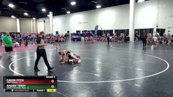 120 lbs Round 5 (6 Team) - Cason Fitch, Iowa Hawks vs Raiden Terry, Seneca Fighting Irish