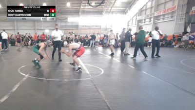 126 lbs Round 4 (8 Team) - Nick Turba, Warner Elite vs Hoyt Hartshorn, Wrecking Crew WC