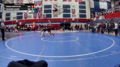 121 lbs Consy 2 - Jonah Hostutler, Keystone Oaks vs Dejamire Suber, Highlands