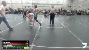 130 lbs Round 6 (8 Team) - Ty Smith, Revolution/WVW vs Hayden Leet, Armory/Revolution