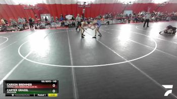 145 lbs Cons. Round 1 - Carson Bremmer, Verona Area Wrestling Club Inc. vs Carter Grassl, Wisconsin