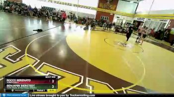 96 lbs Round 2 - Rocco Berenato, Junior Gaels vs Benjamin Bierstedt, Team Vegas Jr Mustangs Wrestli