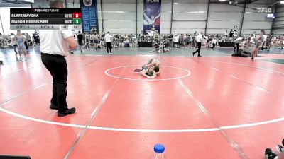 95 lbs Rr Rnd 3 - Slate Bayona, Team Gotcha National vs Mason Keesecker, Micky's Maniacs Blue