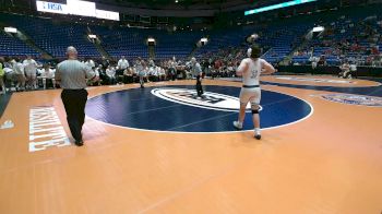 215 lbs Finals (8 Team) - Ameer Khalil, New Lenox (Providence Catholic) vs Anthony Keating, Elmhurst (IC Catholic)
