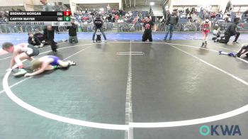 61 lbs Consi Of 4 - Carter Mayer, CacheWrestlingClub vs Brennon Morgan, Coalgate Wildcat Wrestling Club