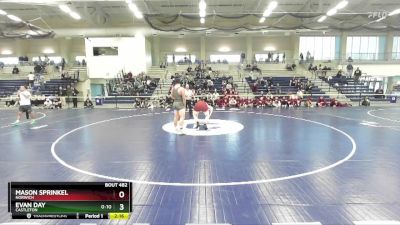 285 lbs 1st Place Match - Evan Day, Castleton vs Mason Sprinkel, Norwich