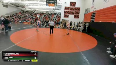 145B Round 1 - Carson Kisling, Shoshoni vs Sam Gray, Laurel