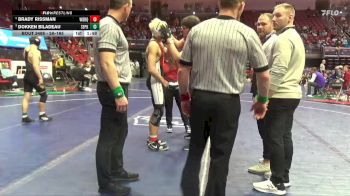 3A-165 lbs Cons. Round 4 - Brady Rissman, Western Dubuque vs Dokken Biladeau, Southeast Polk