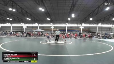 74 lbs Round 2 (4 Team) - Brent Helvey, Suples vs Karson Naillon, Hawk WC