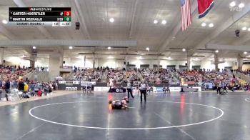 AA 106 lbs Champ. Round 1 - Carter Hostetler, Spring Hill High School vs Martin Rezkalle, Stewarts Creek High School