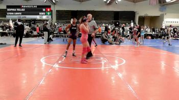 122 lbs Rr Rnd 2 - Sophia Tellez, Triumph Trained - Girls vs Vera Konte, MGW Glitter & Grit - Girls
