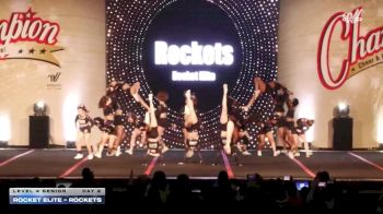 Rocket Elite - Rockets [2025 L4 Senior Day 2] 2025 Champion Cheer and Dance Grand Nationals
