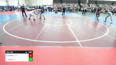 134-H lbs Round Of 32 - Nicholas Griffin, Garden City vs Joey Lenio, TWC