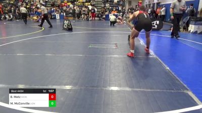 170 lbs Quarterfinal - Bryce Metz, Avonworth vs Max McConville, Lions Den
