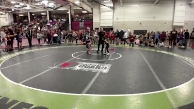 56 lbs Champ. Round 2 - Brody Gallagher, Blaine Wrestling Association vs Cruz Alcaraz, Forest Lake Wrestling Club