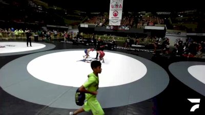 70 lbs Cons. Round 2 - Oket'oh Moorehead, McKinleyville Freestyle Wrestling Club vs Andrew Vargas