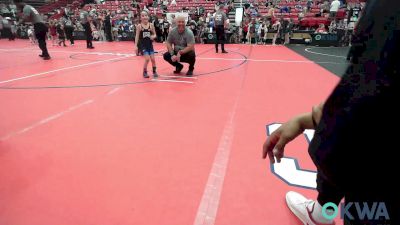 46-49 lbs Rr Rnd 1 - Moslee Coggins, Blackwell Wrestling Club vs Leilani Ingram, Team Of Hard Knox