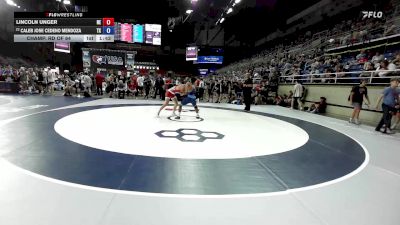 126 lbs Champ. Rd Of 64 - Lincoln Unger, NE vs Caleb Jose Cedeno Mendoza, TX