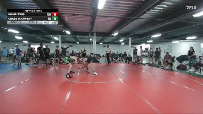 130 lbs Round 1 (6 Team) - Chase Janawsky, East Carolina Elite vs Noah Lewis, Team Catalyst
