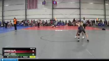 92 lbs Round 4 (6 Team) - Legend Ellis, Oklahoma Storm vs Henry Jones, VA Alchemy/Predator