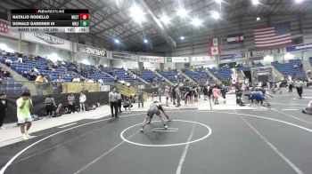 132 lbs Consi Of 8 #1 - Natalio Rodello, Westy Wolves vs Donald Gardner III, Mile High WC