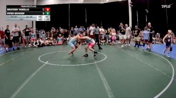 84 lbs Round 1 (4 Team) - Brayden Yamello, Triumph Trained vs Piper Mosher, Journeymen Uprising