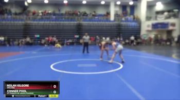 113 lbs Cons. Round 3 - Conner Pool, St Francis De Sales (Toledo) vs Nolan Kilgore, WILLARD